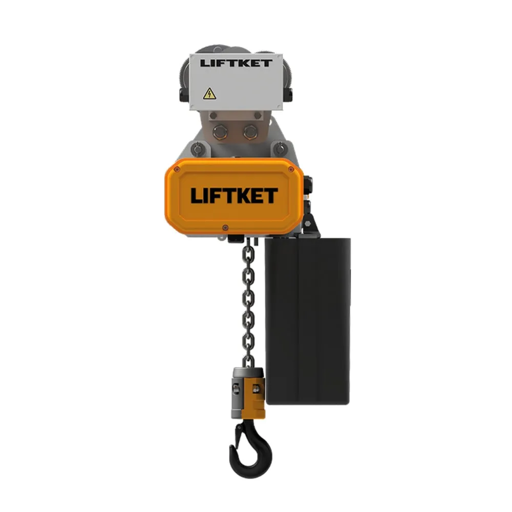 LIFTKET Elektrokettenzug S-Line mit Elektrofahrwerk, TK 125 kg, 8/2 m/min