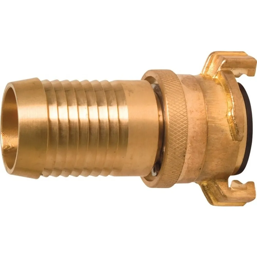 MEGA Saug- und Hochdruckkupplung, Messing Schlauchgröße 19 mm