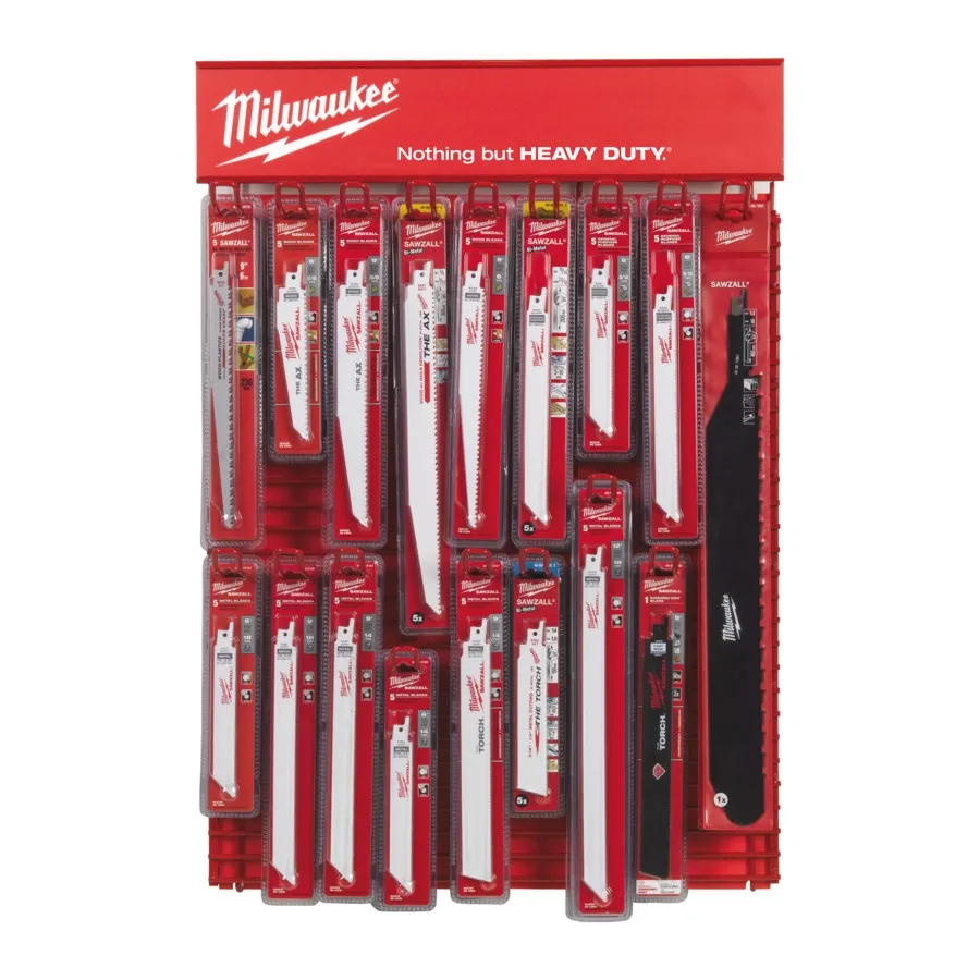 Milwaukee Red Rack Modul Säbelsägeblätter