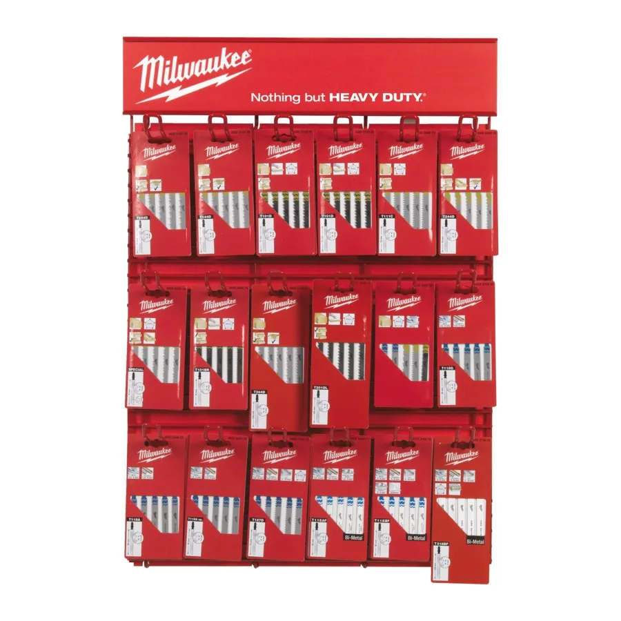 Milwaukee Red Rack Modul Stichsägeblätter