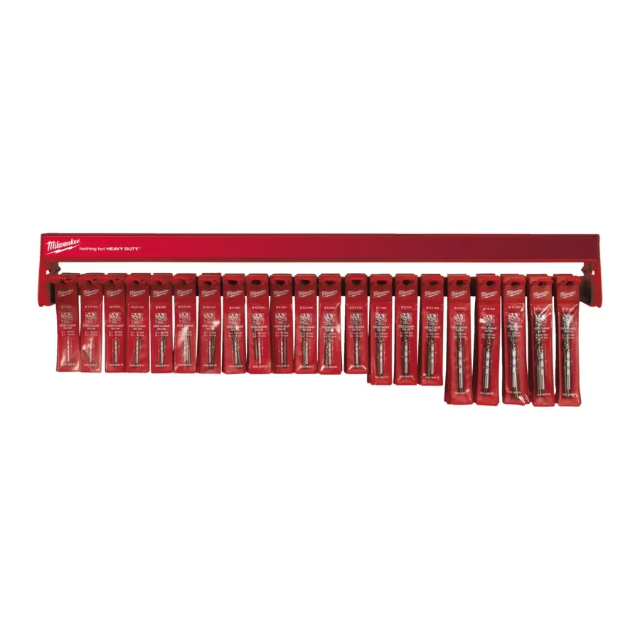 Milwaukee 1m Modul HSS-G RED COBALT Metallbohrer