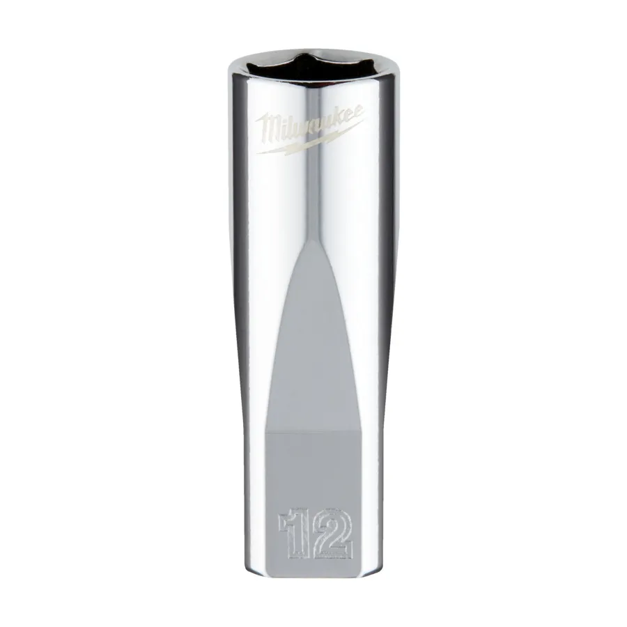 Milwaukee Steckschlüsseleinsatz 1/4" lang 12 mm