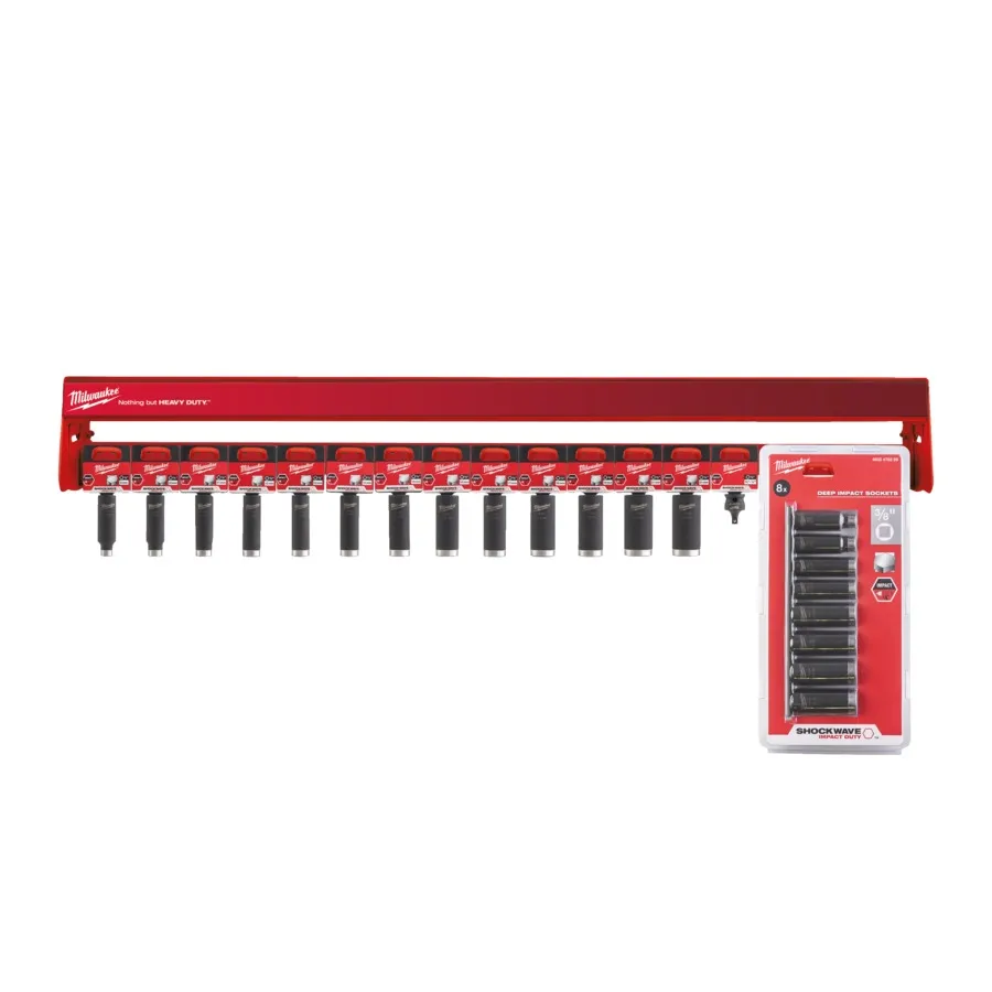 Milwaukee 1m Modul Schlagnüsse 3/8" lang