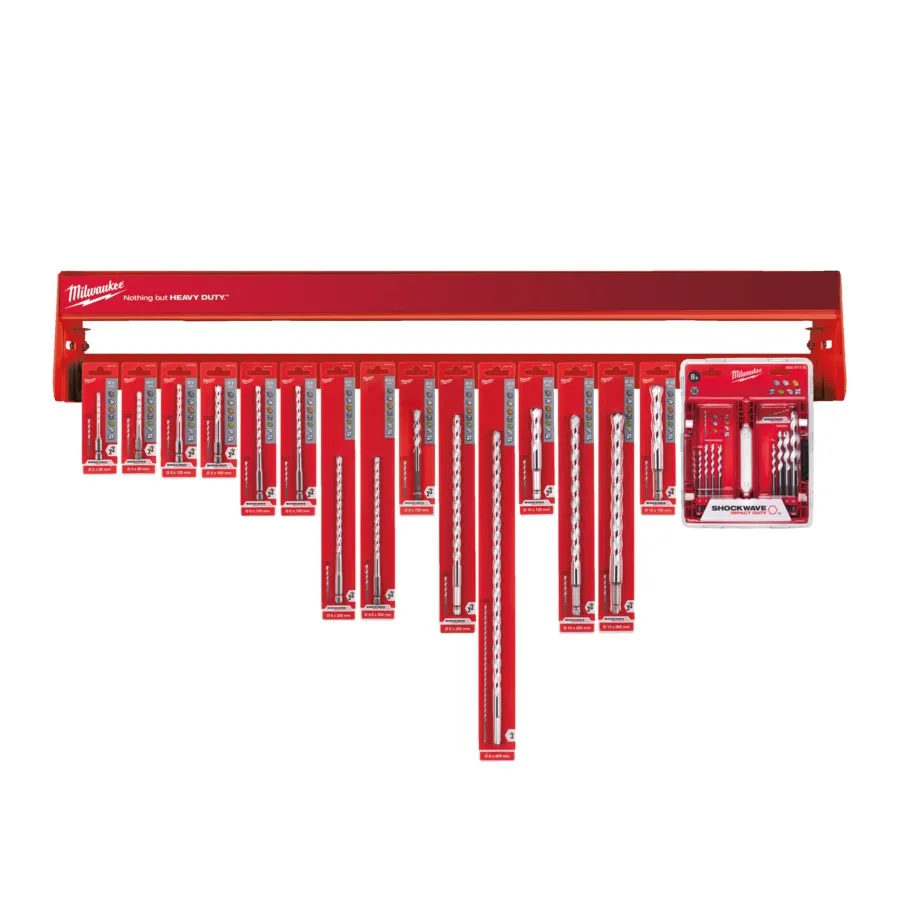 Milwaukee 1m Modul SHOCKWAVE Multimaterial Bohrer 1/4" Hex GALP