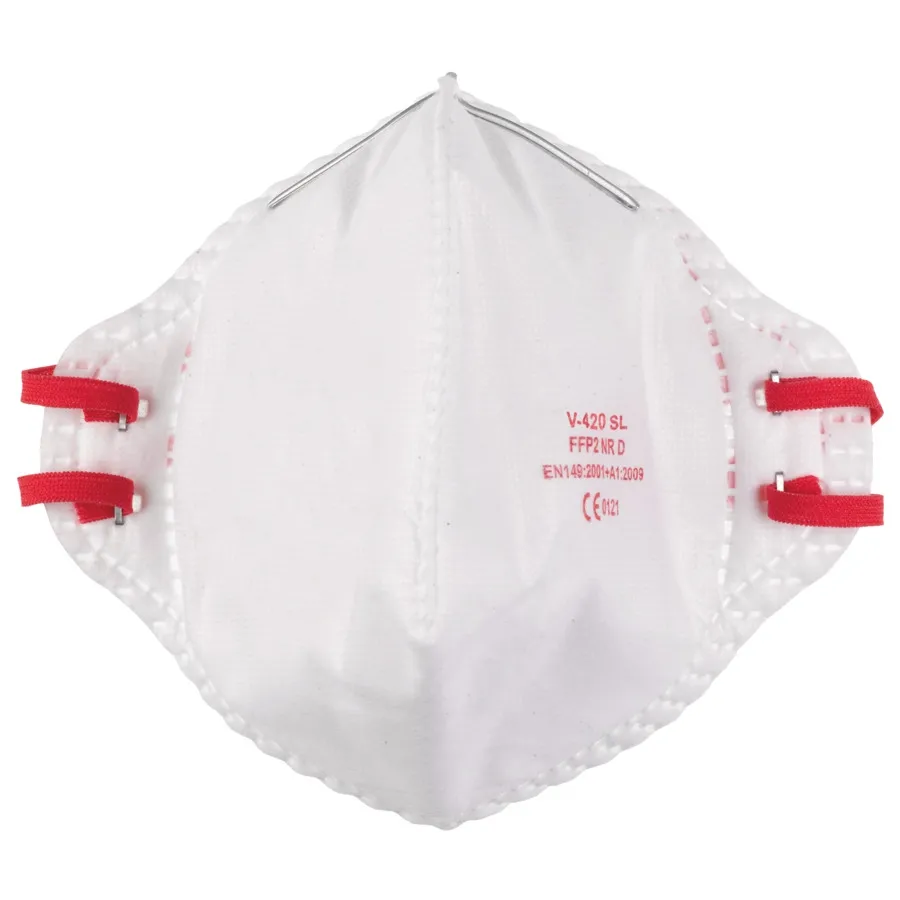 Milwaukee FFP2 Einweg-Atemschutzmaske gefaltet 20er Pack
