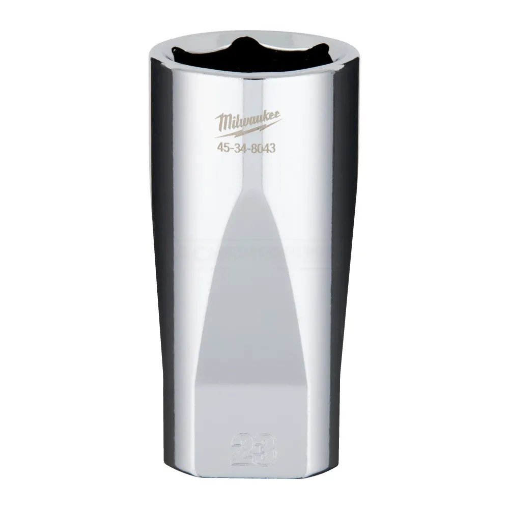 Milwaukee Steckschlüsseleinsatz 3/8" lang 23 mm