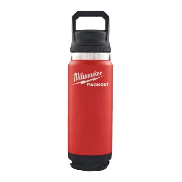 Milwaukee Elektrowerkzeuge PACKOUT Thermosflasche 700 ml mit Schraubdeckel rot