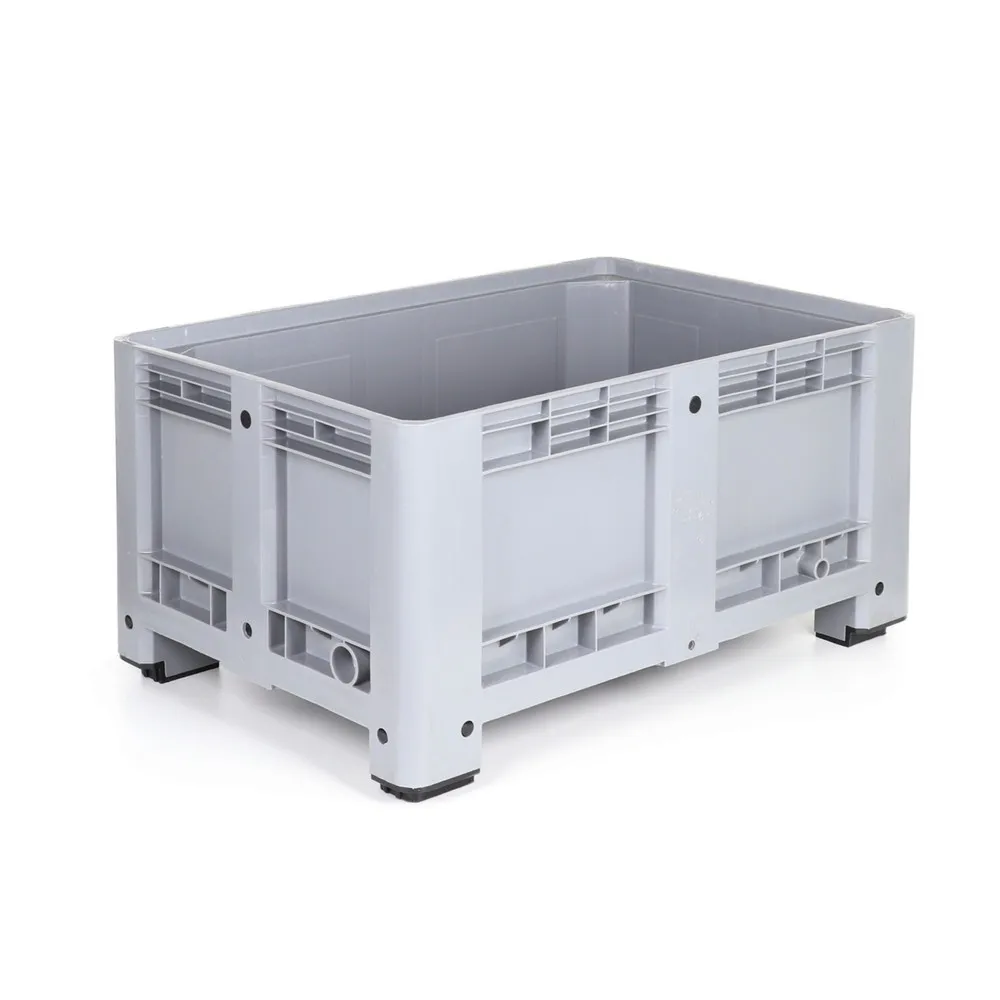 Palettenbox M, 1200x800x580 mm, geschlossen, mit 4 Füßen