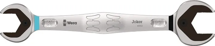Doppelmaulschlüssel 6002 Joker 24x27mm L.280mm ma verchr.WERA