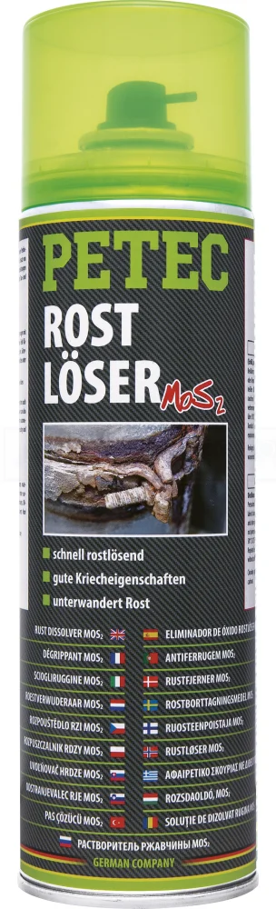 PETEC Rostlöser MoS2 Spray 500ml - 70050