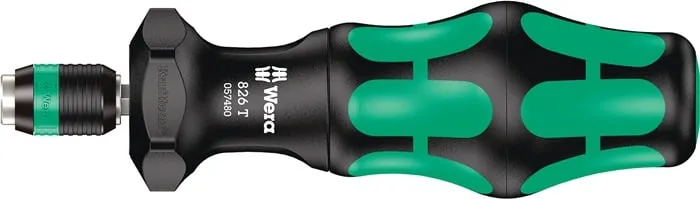 Bithandhalter 826 T Kraftform Turbo m.SWF 2K-Griff WERA