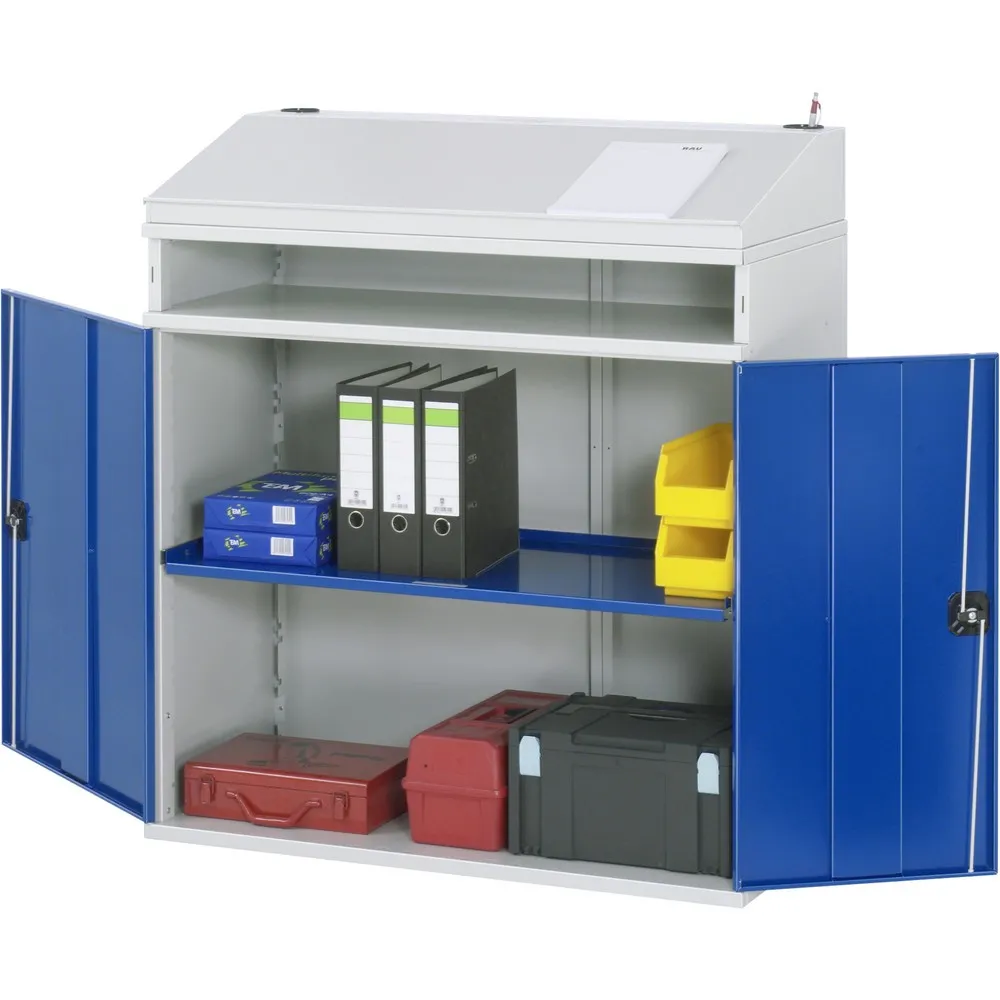 RAU Pultschrank, HxBxT 1.110-1.220 x 1.100 x 520 mm, ohne Schubladen