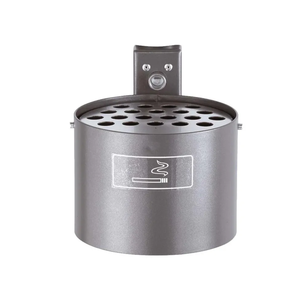 RENNER Rundascher, ohne Pfosten und Abdeckhaube, 4 Liter, feuerverzinkt + pulverbeschichtet, moosgrün