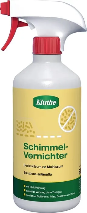 Schimmelvernichter chlorhaltig 500 ml Sprühflasche KLUTHE VE: 12St.