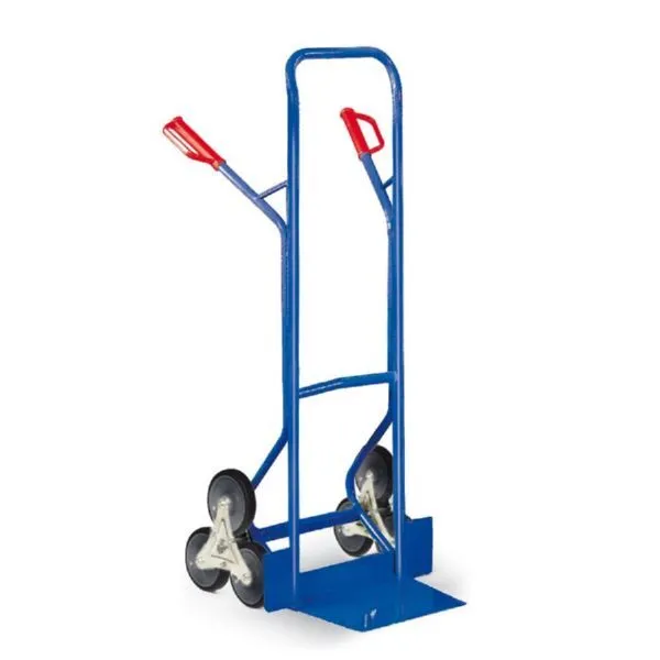 Rotauro Treppen Stapelkarre Dreistern bis 300 kg Schaufel 380 x 250 mm RAL 5010