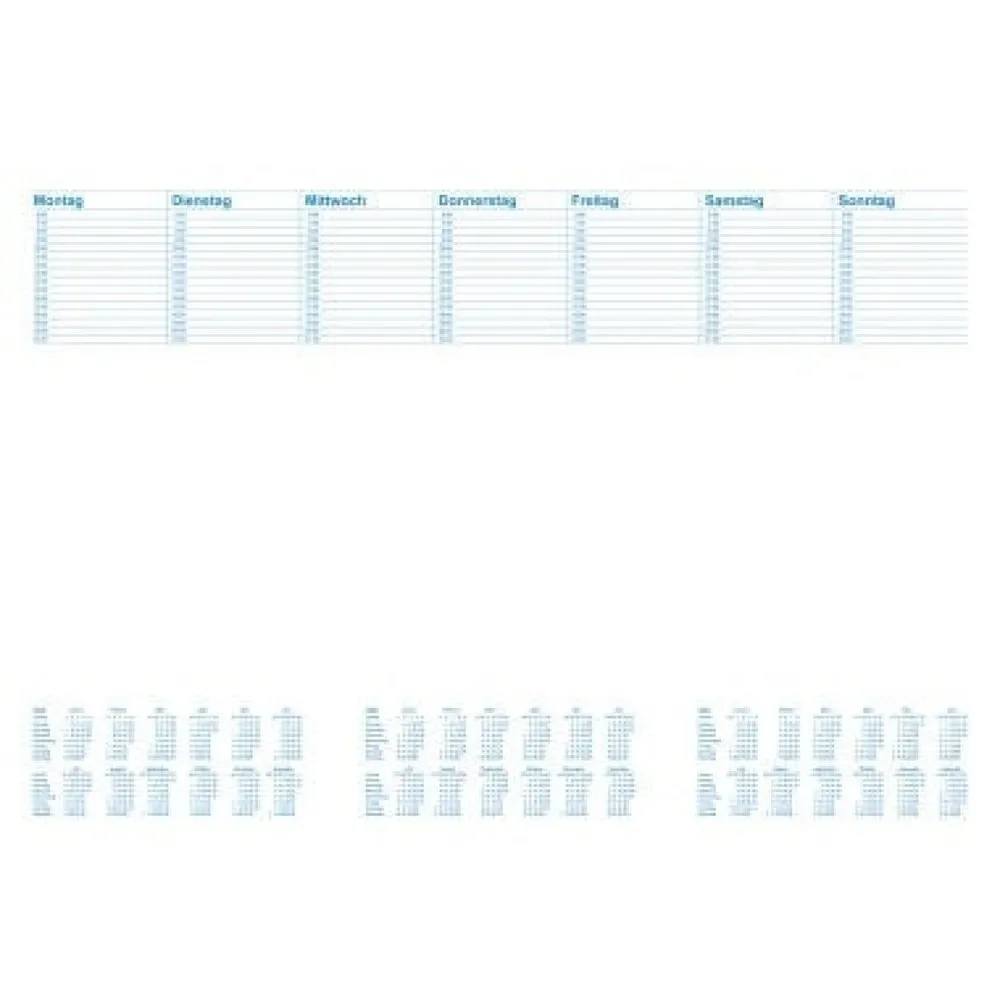 RNK Schreibunterlage Office 46633 480x330mm 30Blatt blanko/Kalender
