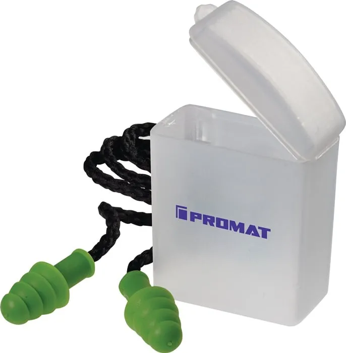 Gehörschutzstöpsel SAFELINE IV EN 352-2 SNR 33 dB 1 PA/Box PROMAT VE: 6St.