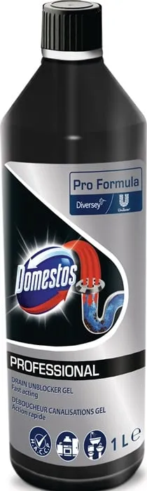 Abflussreiniger Power-Gel 1l Flasche DOMESTOS VE: 6St.