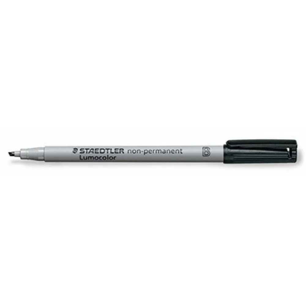 STAEDTLER Folienstift Lumocolor 312-9 1-2,5mm non-permanent sw