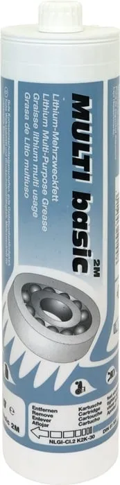 Lithiummehrzweckfett MULTI basic 2M 500g hell Schraubkartusche MATO VE: 12St.