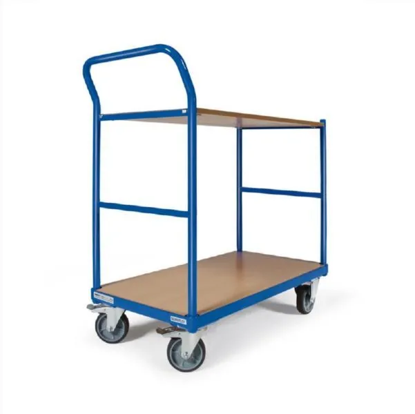 Tauroflex Tischwagen basic Serie F 250 mit großem Schiebebügel 600 x 1175 x 1015 mm