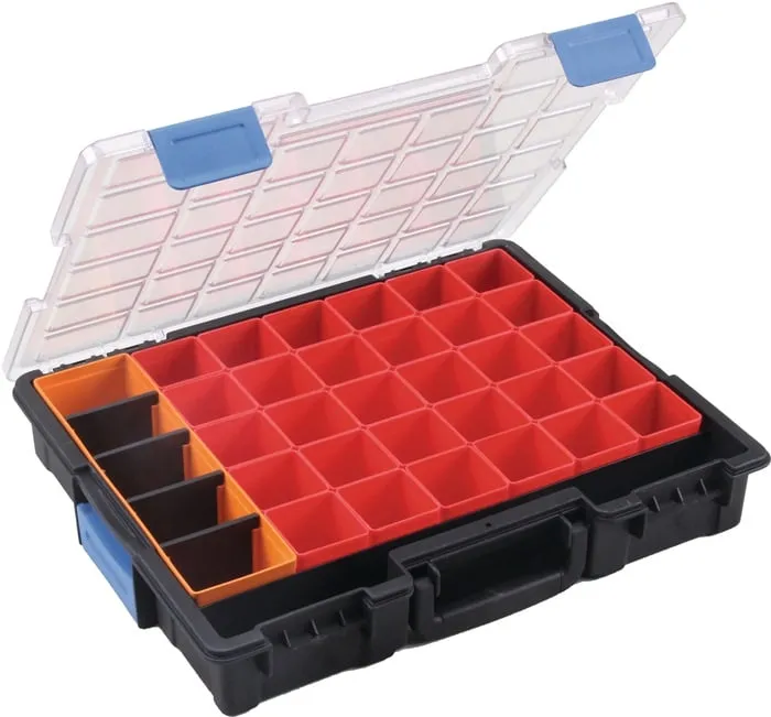 Sortimentskasten Euro Plus Pro B440xT355xH76mm 36 Fächer 4 Trennstege