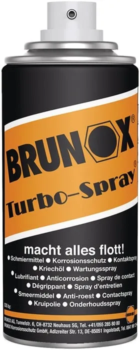 Multifunktionsspray Turbo-Spray® 100 ml Spraydose BRUNOX VE: 24St.