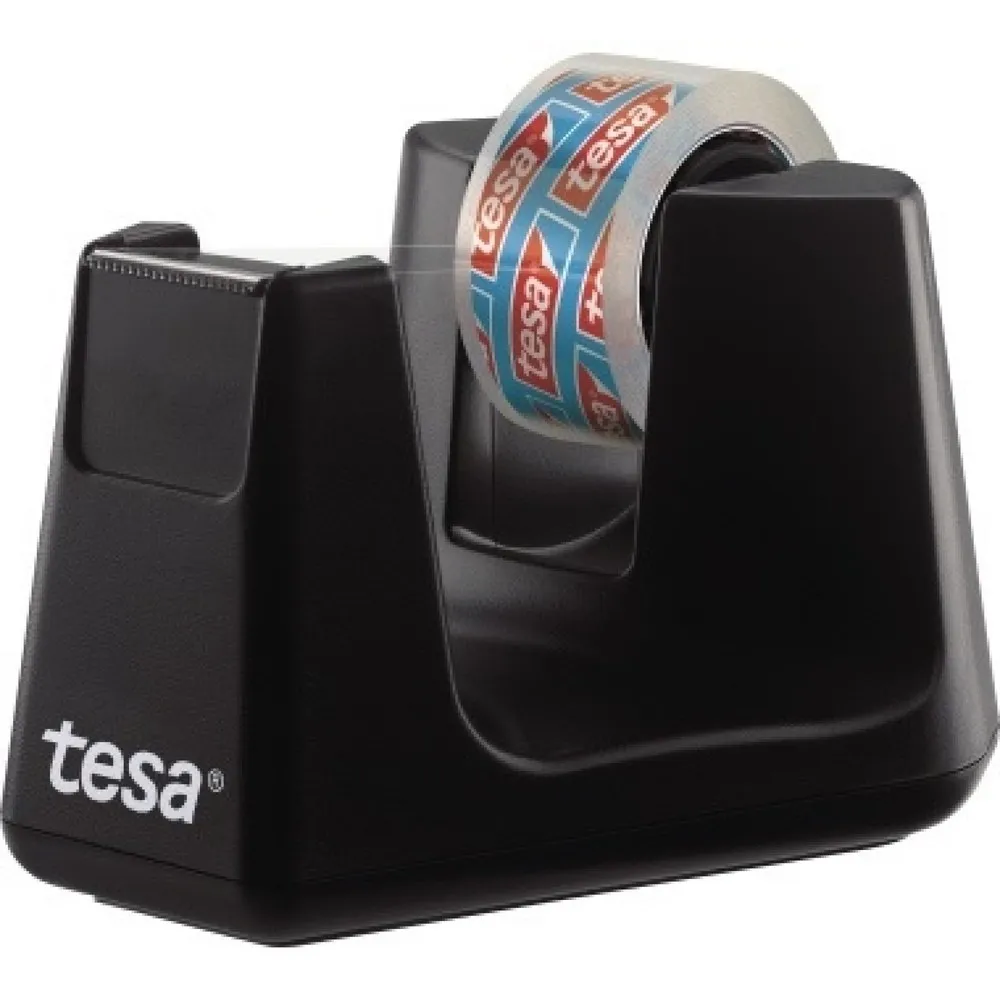 tesa® Tischabroller ecoLogo Smart 53903-00000-00 schwarz +Klebefilm