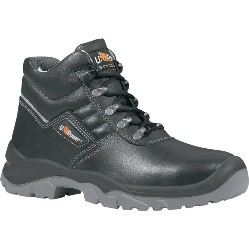 U.POWER Sicherheitsstiefel Reptile, Größe 41 schwarz, S3 SRC RS EN ISO 20345