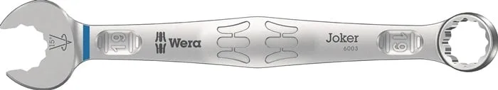 Ringmaulschlüssel 6003 Joker SW 19mm L.230mm Form A legierter WS WERA