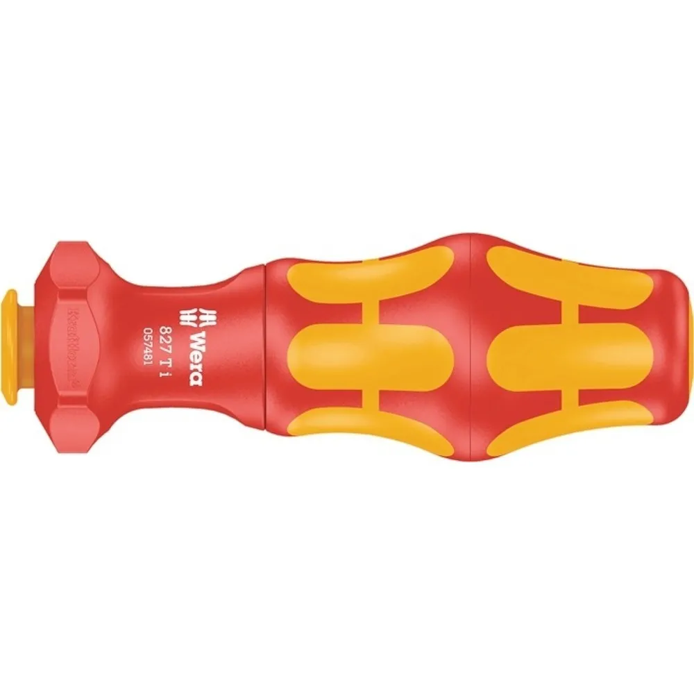 WERA Handgriff 827 T i Kraftform Turbo, VDE isoliert, für WERA VDE Wechselklingen