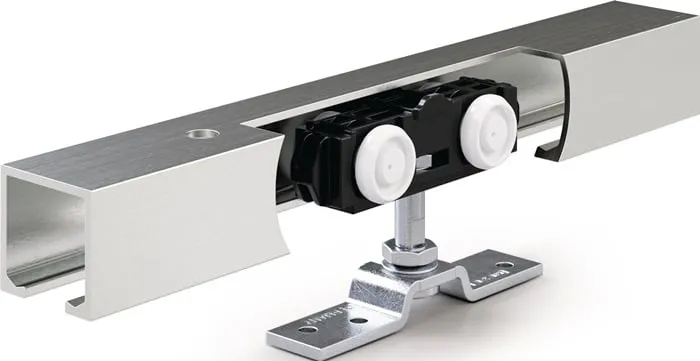 Schiebesyst.Rollan 80 NT 80kg 3250mm Holzflügel 50-164cm Wm./Dm.GEZE