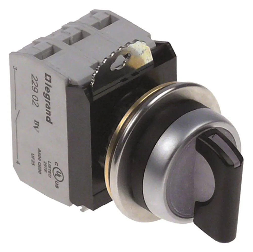 Schalter für Reneka Viva-S, Viva-e komplett Einbaumaß ø22mm schwarz