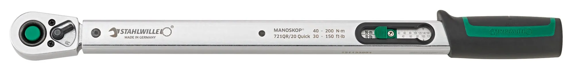 Drehmomentschlüssel 721QR/Quick 1/2 Zoll 40-200 Nm STAHLWILLE