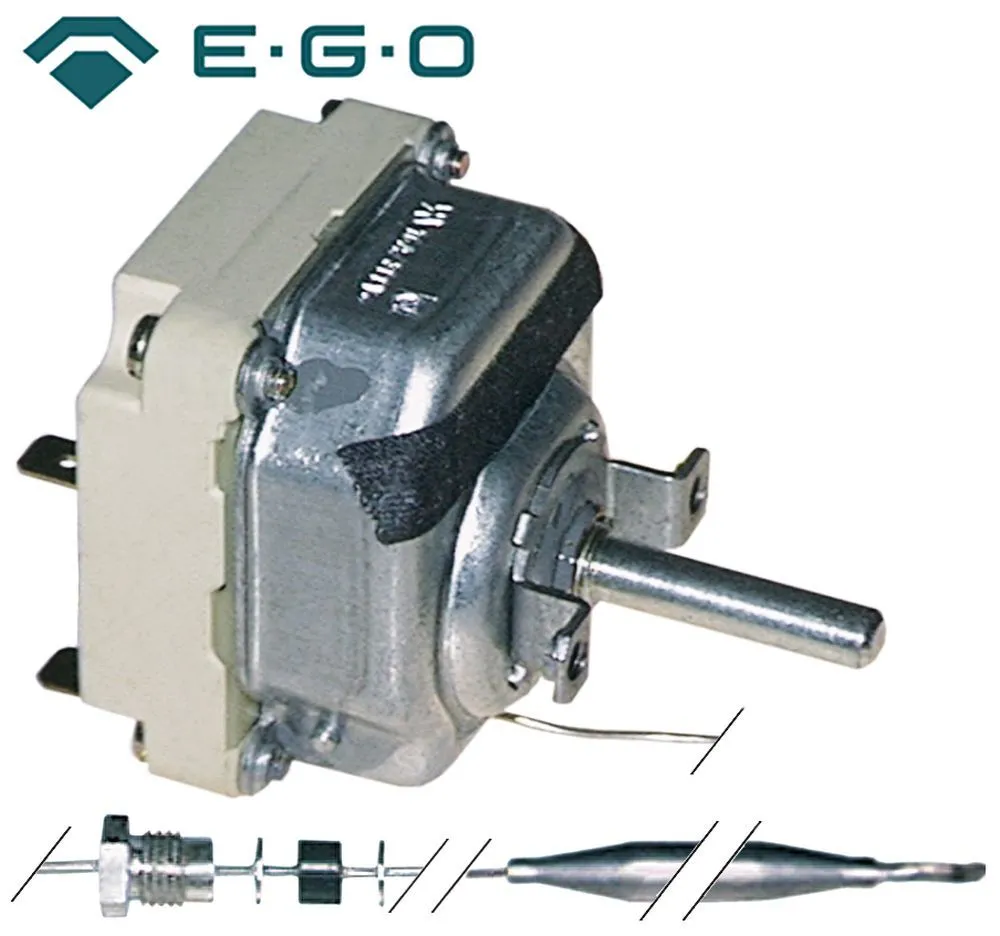EGO 55.34022.020 Thermostat 3-polig Fühler 6x138mm 32-110°C