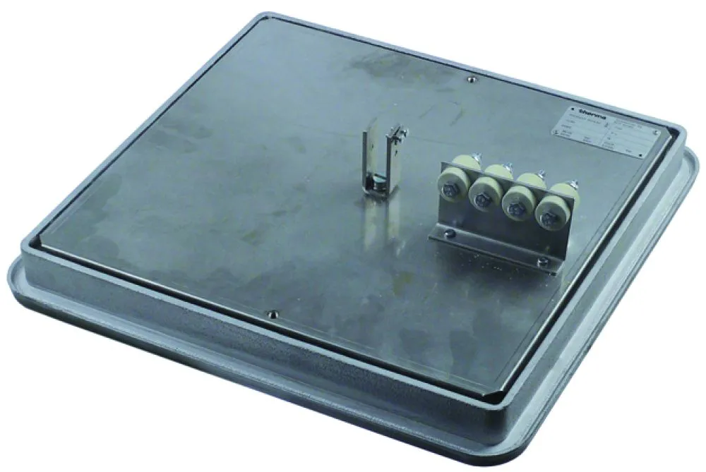 Electrolux Kochplatte Abmaße 350x400mm mit Überfallrand rechteckig