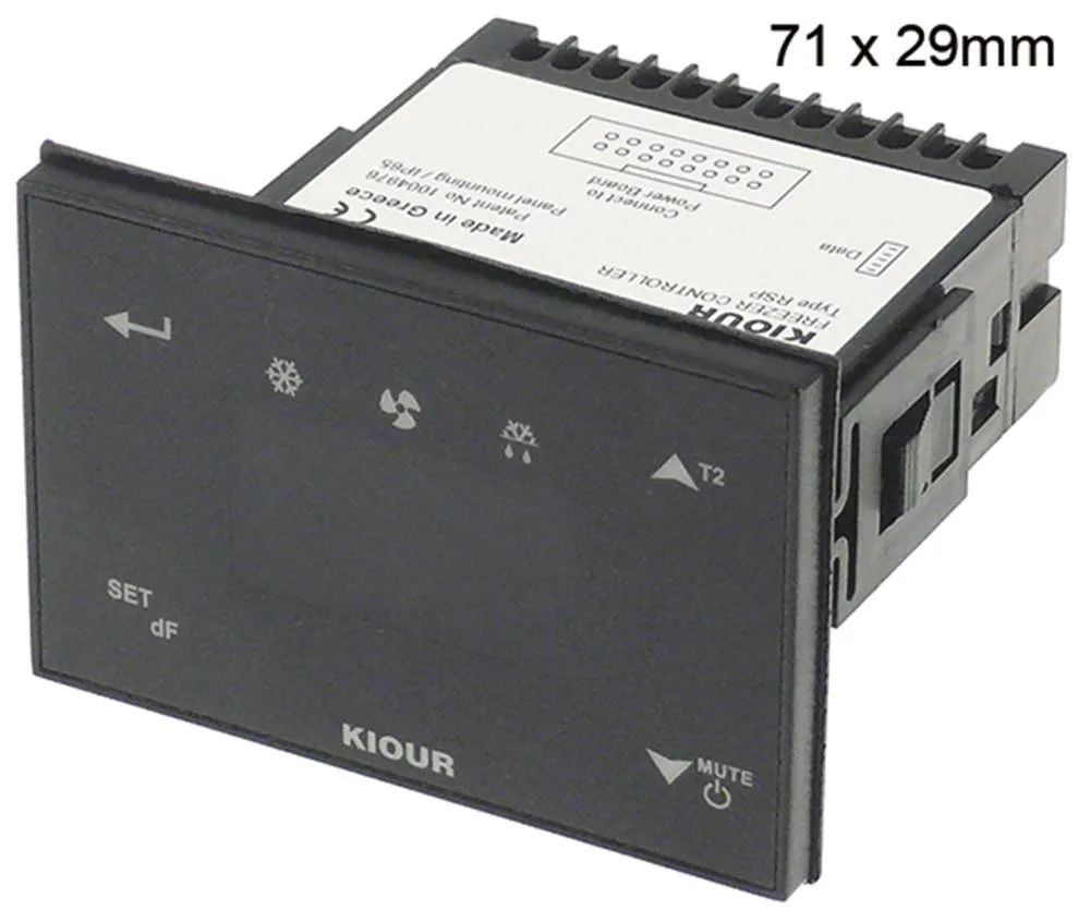 KIOUR REF-FR-SP-TOUCH Bedienelement für Inomak Einbaumaß 71x29mm