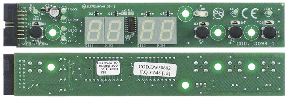 Dihr Bedienplatine für Spülmaschine Electron400 Breite 30mm