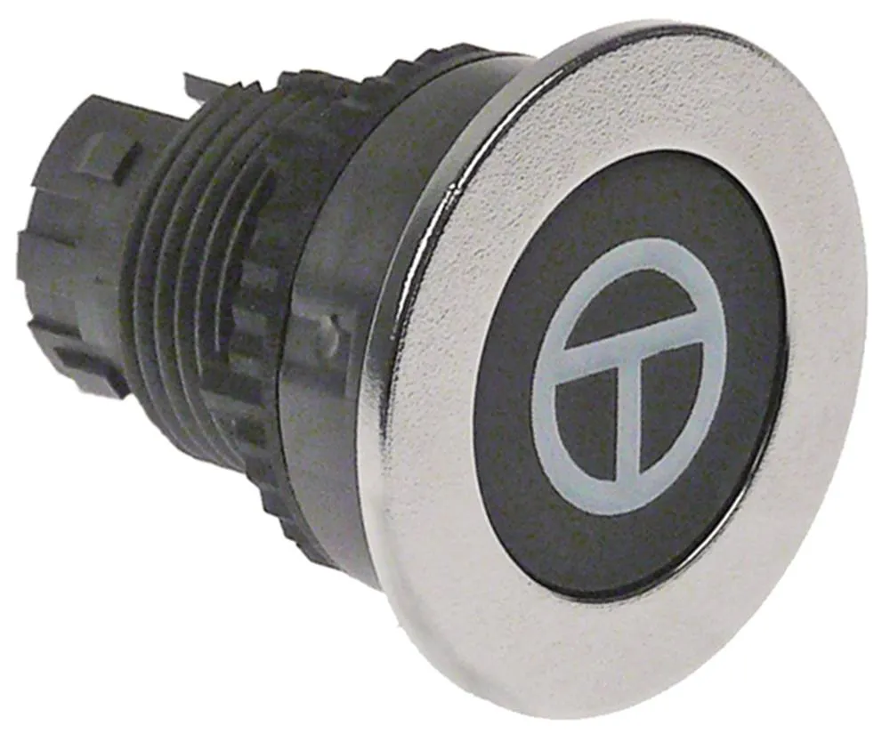 Robot-Coupe Drucktaste für 24296E, 24292E, 24289E ø 22mm schwarz