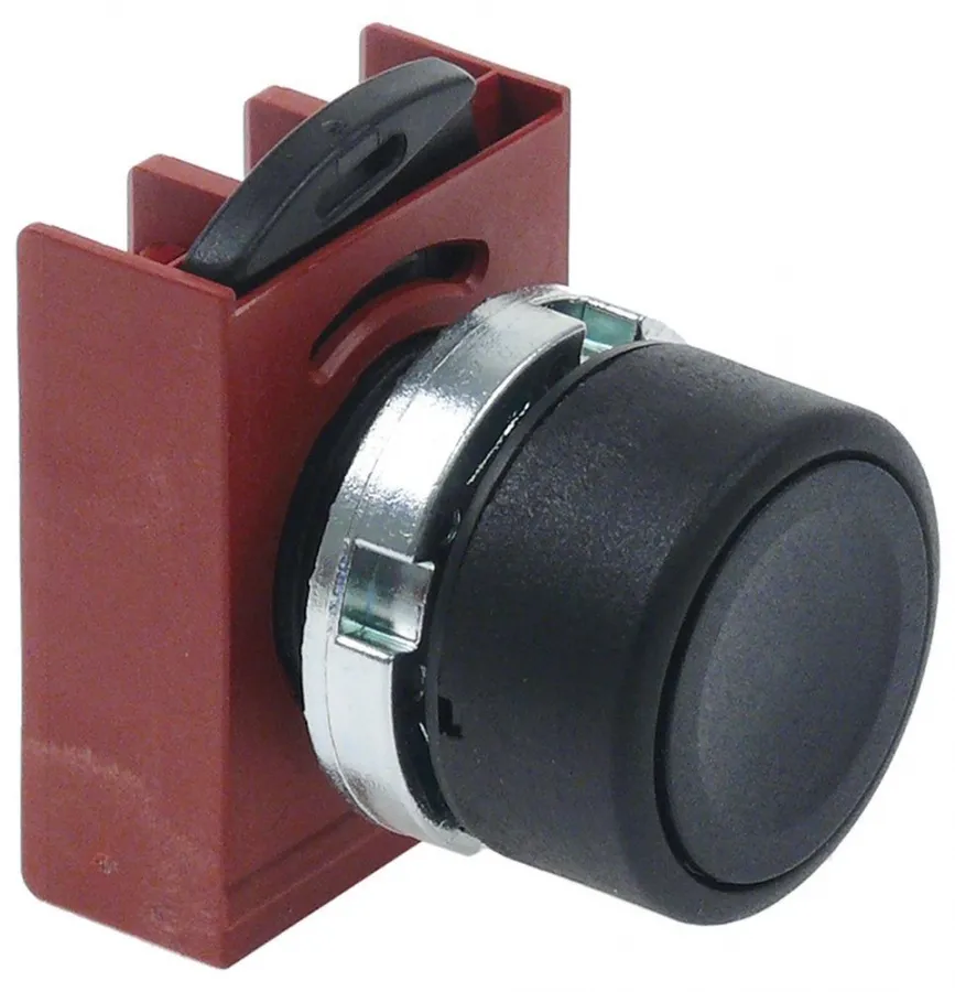 Alimacchine Drucktaste für NT40, NT20, NT30, NT05 ø 22mm schwarz
