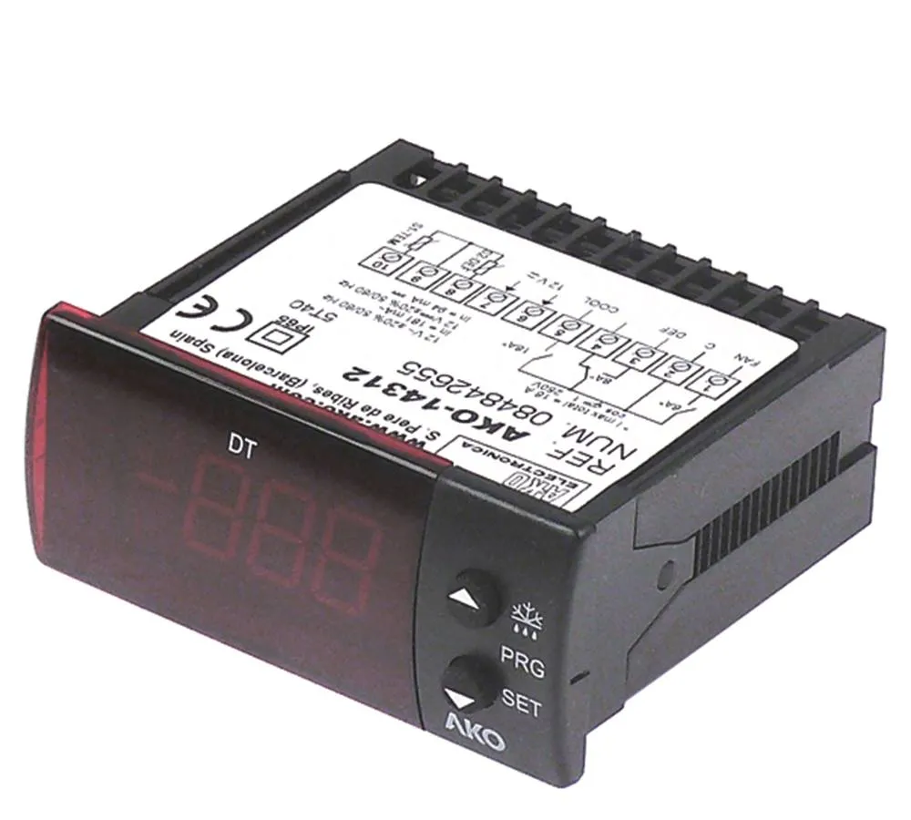 AKO 14312A Elektronikregler 16A AC/DC 12V AC/DC Ja -50 bis +99°C 6A 8A