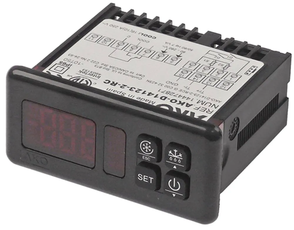 AKO D14123-2-RC Elektronikregler für NTC/PTC IP65 Anzeige 3½-stellig