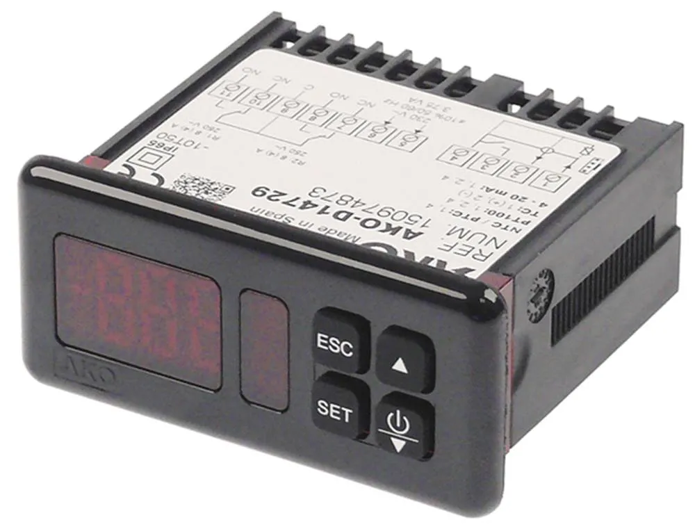 AKO D14729 Elektronikregler Einbaumaß 71x29mm IP65 Anzeige 3½-stellig