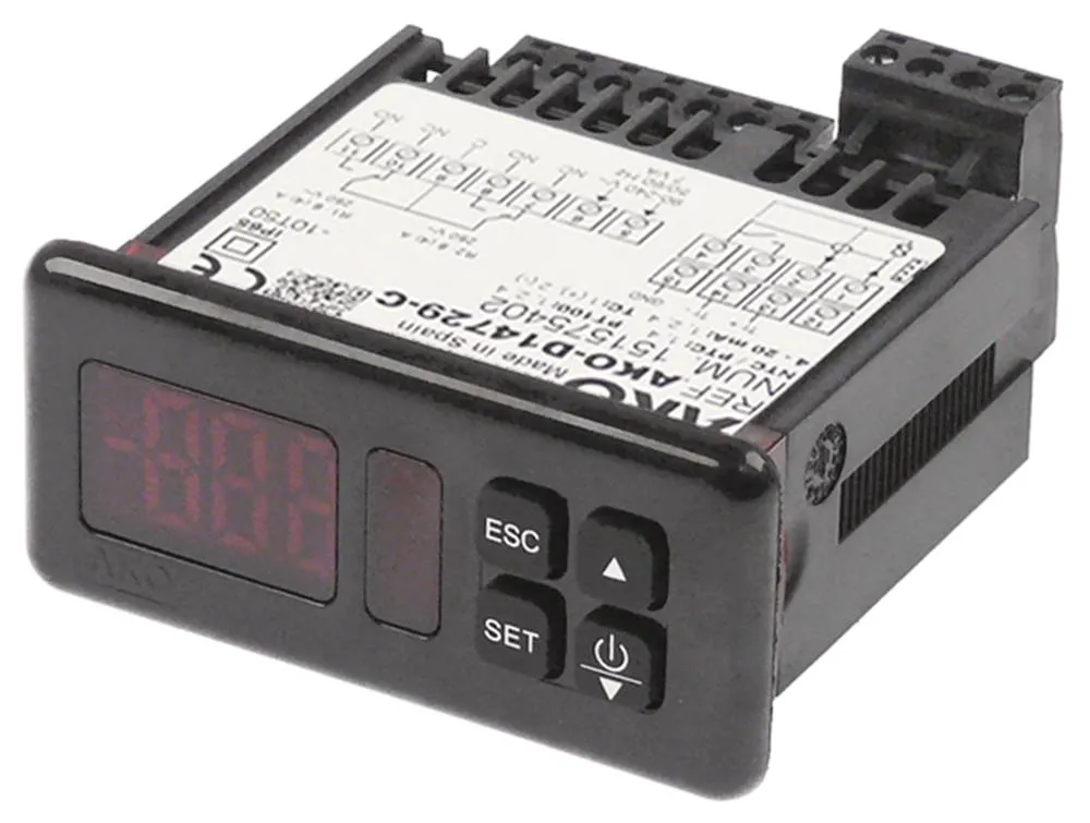 AKO D14729-C Elektronikregler Einbaumaß 71x29mm Genauigkeit 1 % Ja DI
