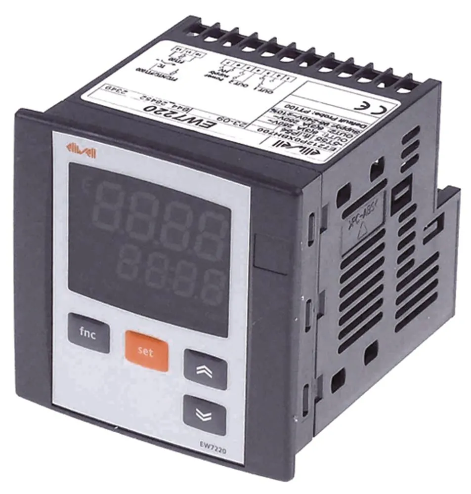 ELIWELL EW7220 Elektronikregler Einbaumaß 66,5x66,5mm 95-240V AC IP54