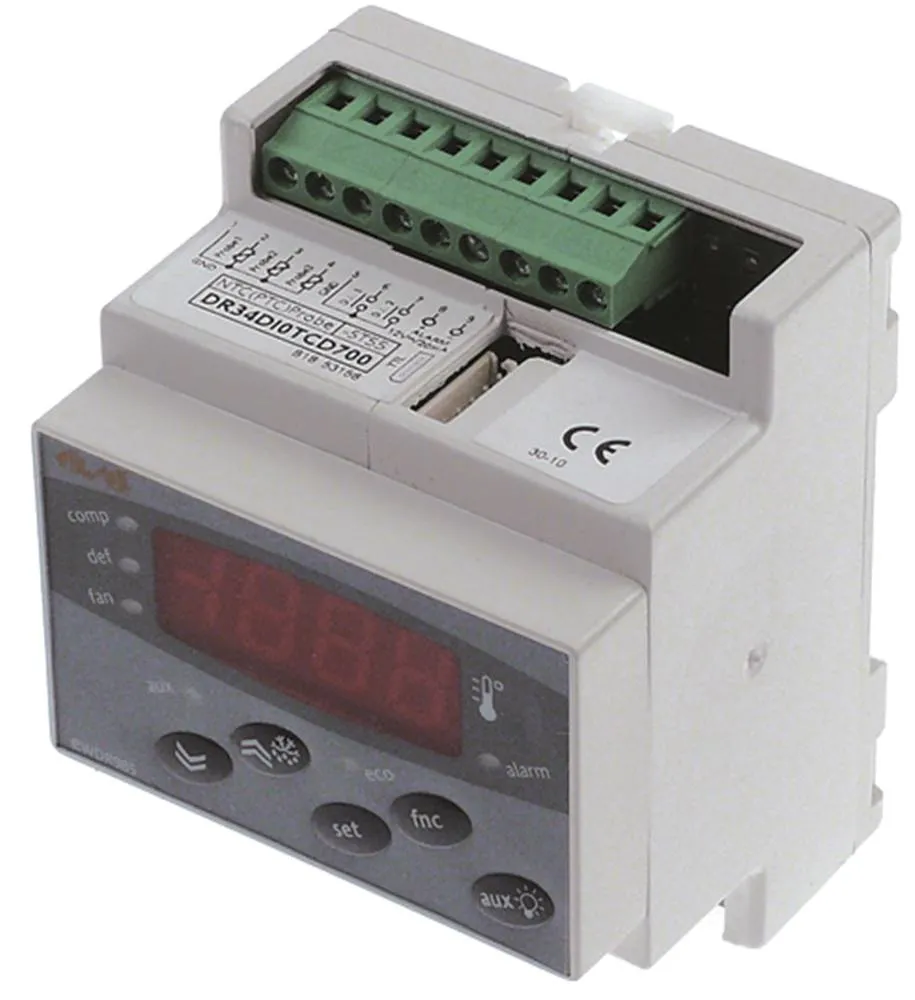 ELIWELL EWDR985 Elektronikregler Anzeige 3½-stellig AC NO-8A(3) DI DI