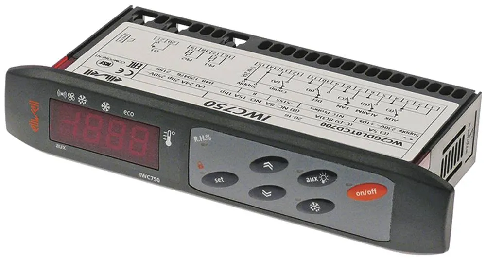 ELIWELL IWC750 Elektronikregler CO-8A(3) AC IP65 5 Relaisausgänge DI
