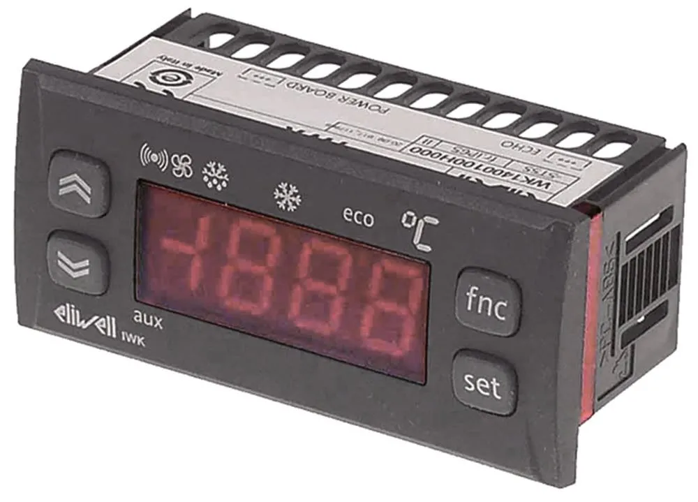 ELIWELL IWK Elektronikregler Einbaumaß 71x29mm Anzeige 3½-stellig