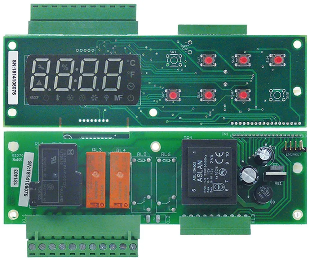 EVCO EVX003N7XXBXX02 Elektronikregler für Öztiryakiler 7919.37NMV.00