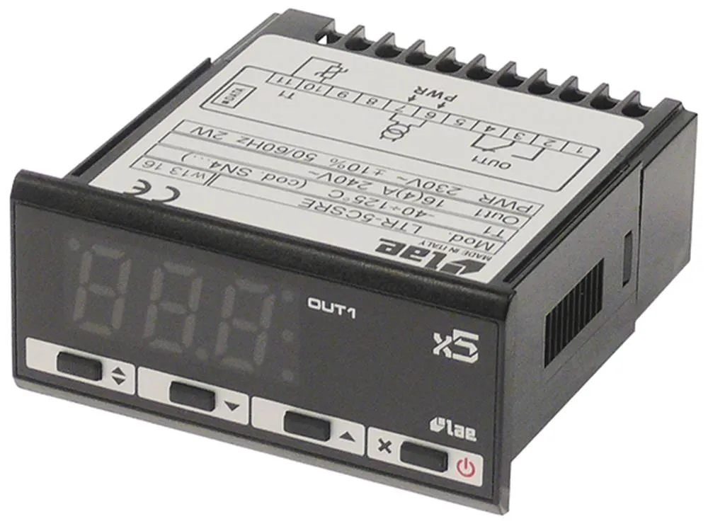 LAE LTR-5CSRE Elektronikregler Einbaumaß 71x29mm für NTC 230V NTC IP55